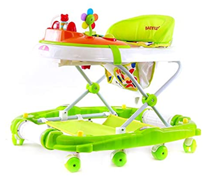 Baby Plus BP7746-GRN Baby Walker- Green 1 in UAE