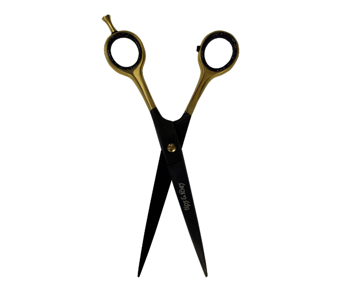 Tips & Toes TT736 Stainless Steel Professional Barber Scissors - Gold and Black 2 in UAE