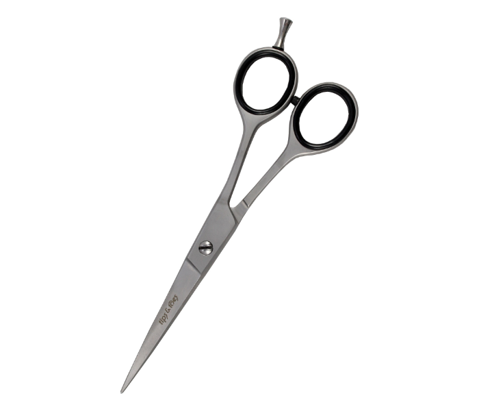 Tips & Toes TT-0735 Super Cut Stainless Steel Sand Blast Professional Barber Scissors - Silver 2 in UAE
