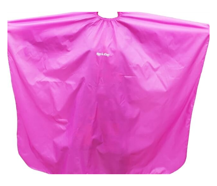 Tips & Toes TT-749 Stylish Beautician Capes - Pink 3 in UAE