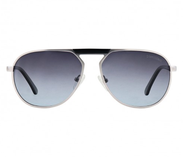 Dion Villard DVSG19043S Aviator Shape Sunglasses for Men - Silver 1 in UAE