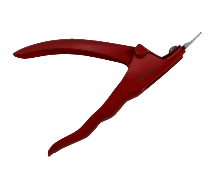 Tips &amp; Toes TT281 Stainless Steel Acrylic Nail Tip Cutter - Red 2 in UAE