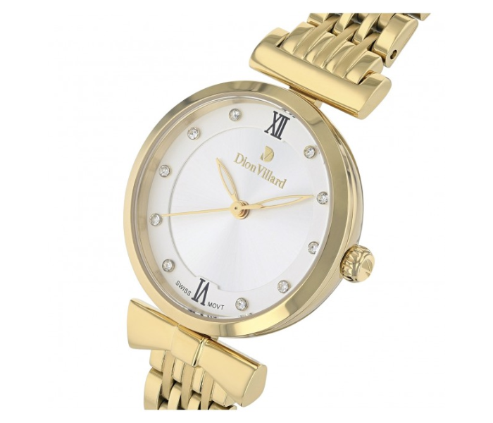 Dion Villard DVW19072 Stainless Steel Analog Watch for Women 3 in UAE