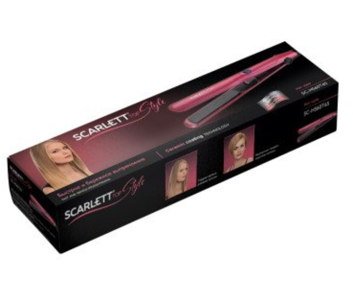 Scarlett SC-HS60T65 Hair Straightener Pink Beige 3 in UAE