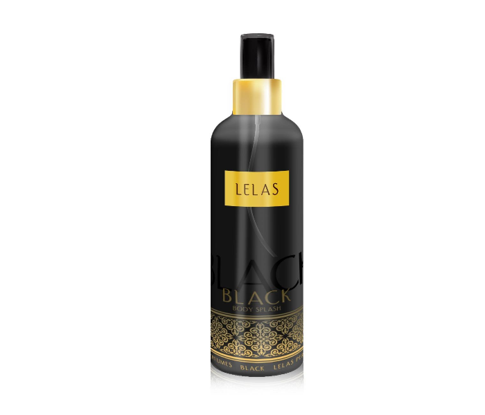 Lelas 250ml Unisex Black Body Splash 1 in OMAN