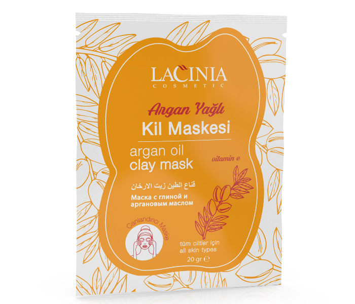 Lacinia Clay Mask Argan Oil Sachet 1 in OMAN