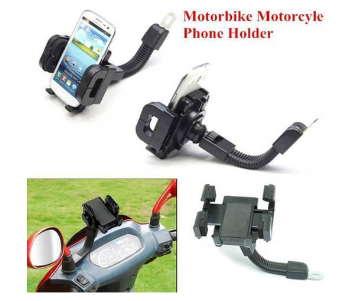 GPS M3 Mobile Holder for Motorcycles - Black 1 in UAE