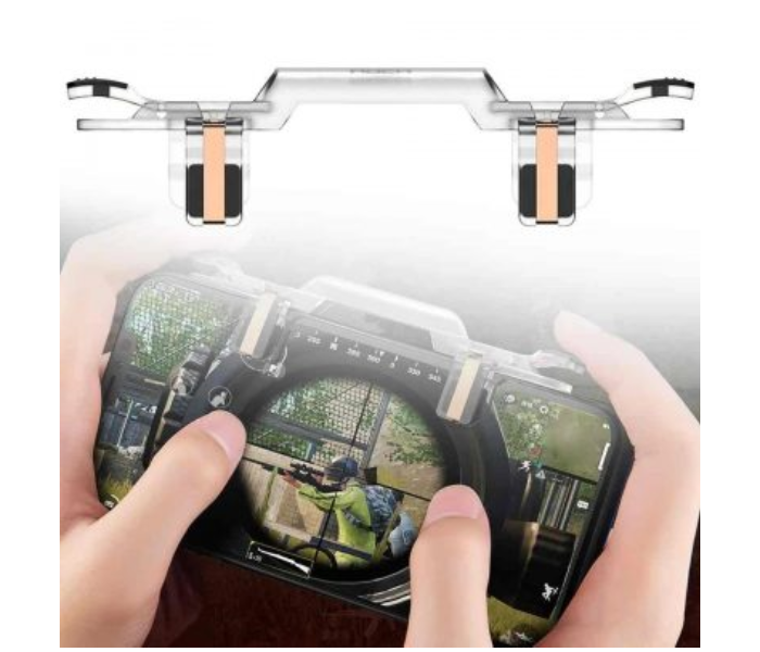 HOCK RPH-0871 PUBG Game Box Game Shooting Trigger – Transparent 2 in OMAN