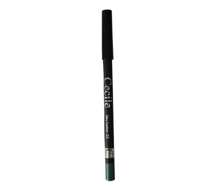 Cecile 22 Silky Eyeliner Metallic Dark Gray 1 in OMAN