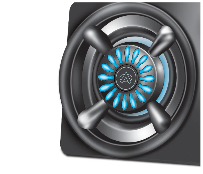Audionic MAX290PLUS 2.1 Channel BlueTune Speakers - Black 3 in UAE