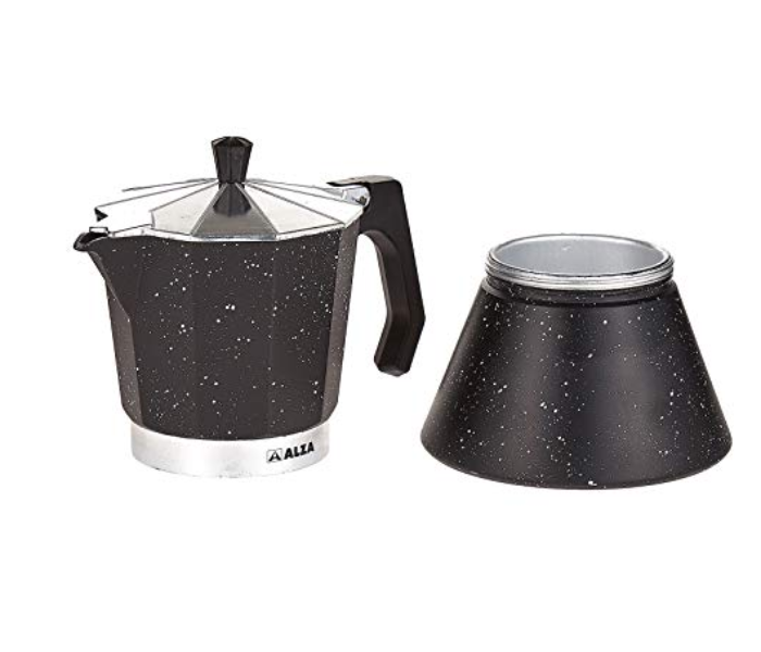 Alza Aluminium Gusto Coffee Maker - 6 Cups 4 in UAE