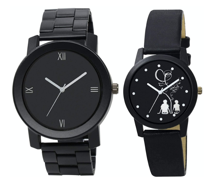 Fashion Couple Stainless Steel watch 1 in UAE