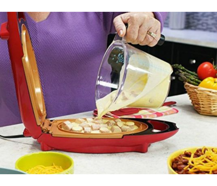Grill Plate and Grill Press Copper 5 Minute Chef Double Sided Copper- Infused Grill Pan with Non- Stick Anti-Scratch Surface 3 in UAE