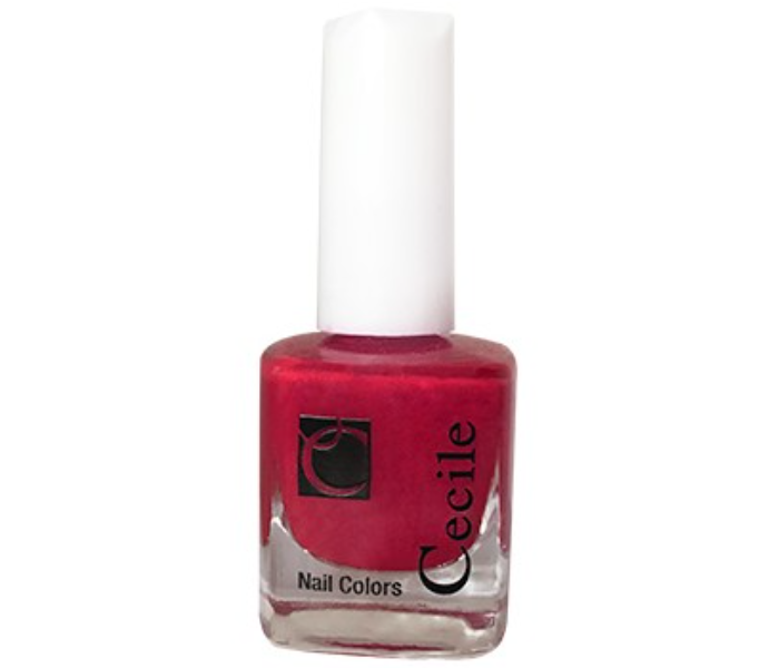 Cecile Nail Color Shiny Pink Red 1 in OMAN
