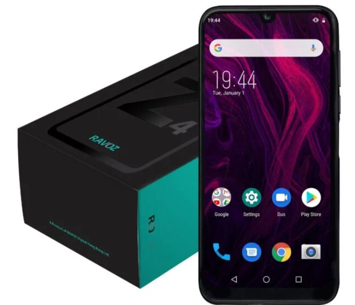 RAVOZ Z4 4GB RAM and 32GB ROM Smartphone with Dual Camera Black 2 in OMAN
