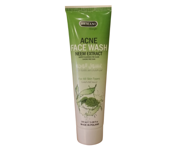 WB By Hemani 100ml Acne Face Wash with Neem Extract 1 in UAE