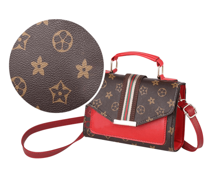Fancy Women's Multi Design Beautiful Sling Bag Brown 1 in OMAN
