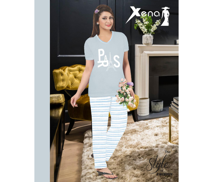 Xena HS-25 Extra Large The Style Of Fashion Genuine Quality Pyjama Set 1 in UAE