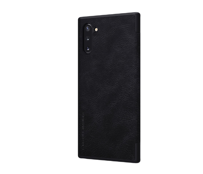 Nillkin QSNOTE10 Qin Series Leather Case For Samsung Galaxy Note 10 and Samsung Galaxy Note 10 5G - Black 3 in UAE