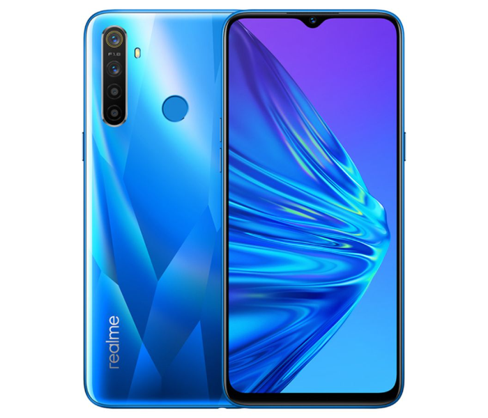 Realme 5 Dual Sim 4 LTE 4GB RAM 128GB Blue 1 in UAE
