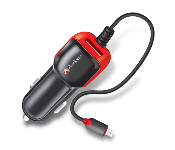 Audionic S200 Car Charger Adapter - Black 1 in UAE