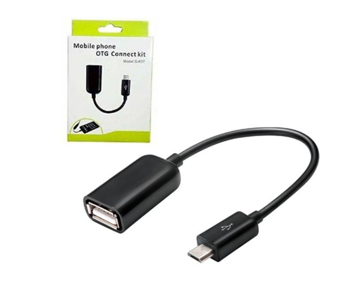 Generics Android Phone OTG Connection Kit Micro OTG Cable Adapter 1 in UAE