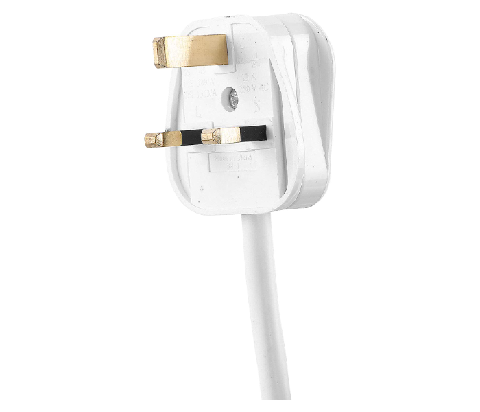 Geepas GES4084 3 Metre Portable Multi 4 Way Socket - White 2 in OMAN