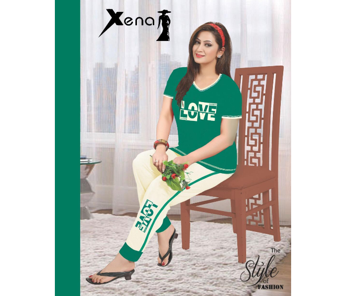 Xena HS-54 Large The Style Of Fashion Genuine Quality Pyjama Set 1 in UAE