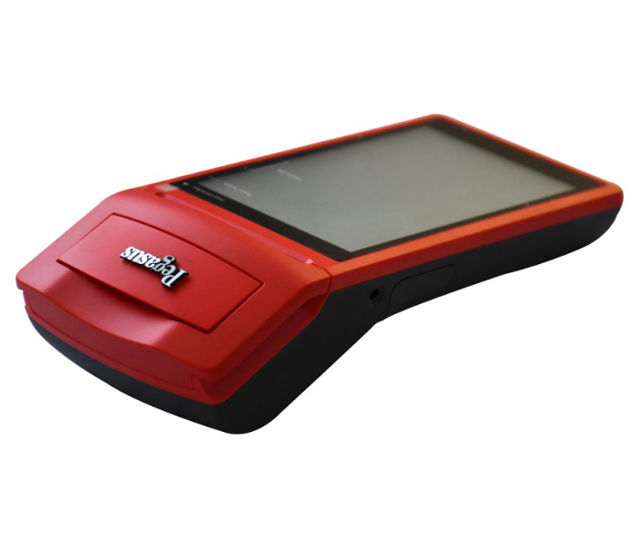 Pegasus PPT8525 Android Handheld POS System with Phomello LitePOS Standalone Red 2 in UAE