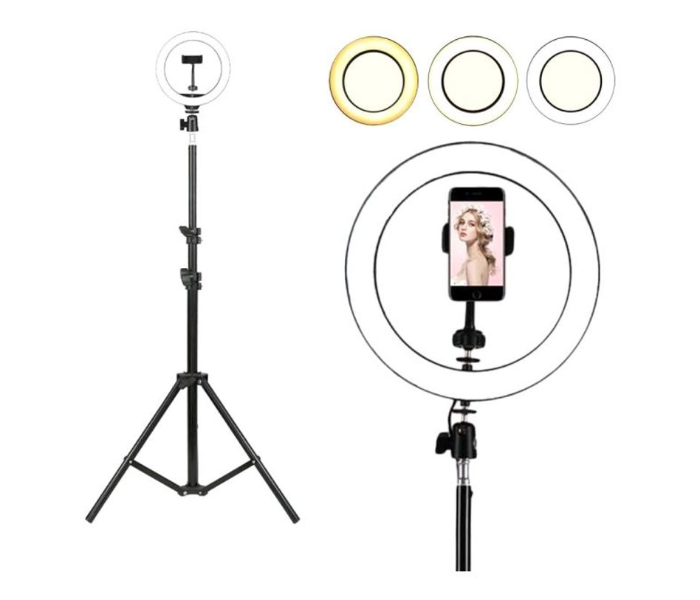 Ring Fill Light SL00210 360 Degree Angle Adjustment Light for Shooting Light with Tripod Stand 2 in UAE