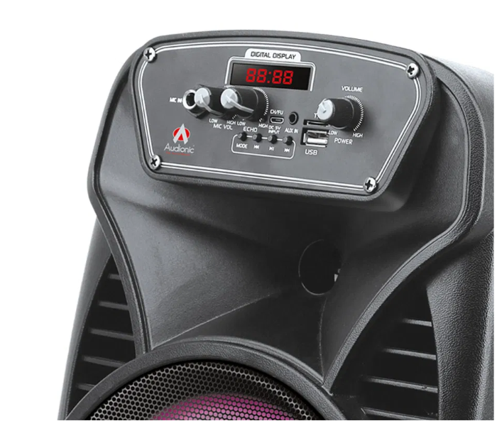 Audionic REX35 Single Trolley Bluetooth Speaker - Black 2 in UAE