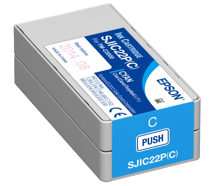 Epson C3500 Color Works Ink Cartridge Cyan 1 in UAE