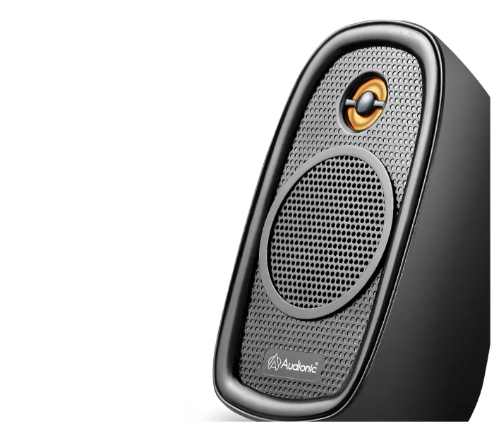 Audionic AD3500PLUS 2.1 Channel Double Knob Speaker - Black 5 in UAE