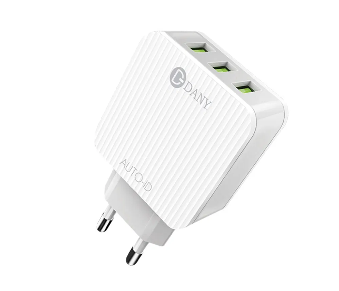 Audionic H130 Auto ID Enabled Home Charger - White 2 in UAE