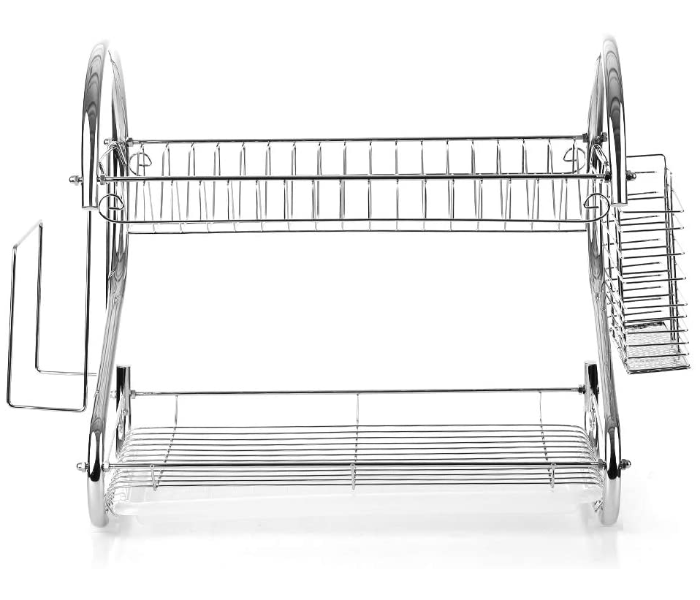 Home Pro DD08-R007 16x13 Mm Steel Tube S-Shape Dish Rack 2 in UAE