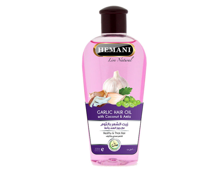 WB By Hemani Garlic Hair Oil 1 in UAE