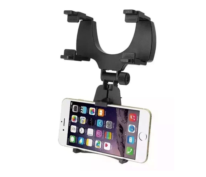 Generics CRM01 Car Rearview Mirror Hanging Holder Mount Stand Cradle Universal 360 Degrees Auto Bracket Holder 1 in UAE