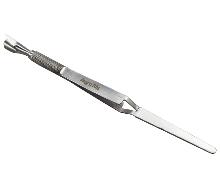 Tips - Toes TT283 3 in 1 Cross Action Tweezer with Nail Pusher 3 in UAE