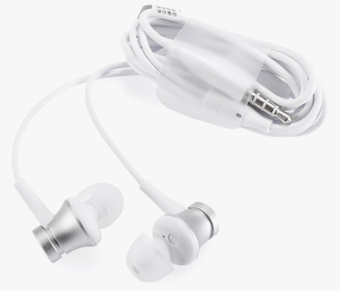 MI EARPHONES BASIC WITH MIC - SILVER 4 in OMAN
