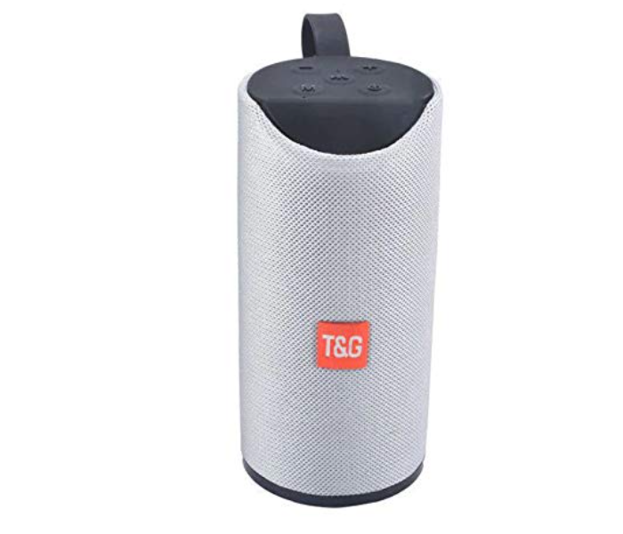 TG 113 Portable Wireless Bluetooth Stereo High Bass Speaker - Grey 1 in UAE