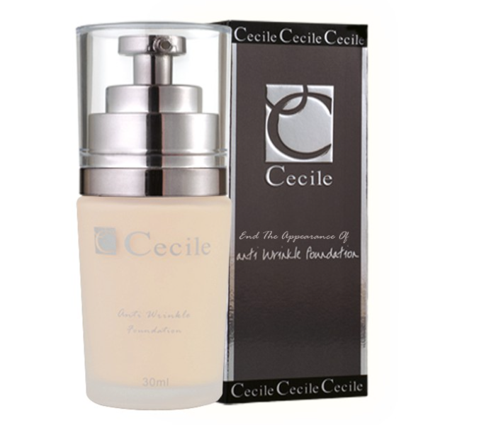 Cecile 01 End The Appearance Of Anti Wrinkle Foundation Light Beige 1 in OMAN