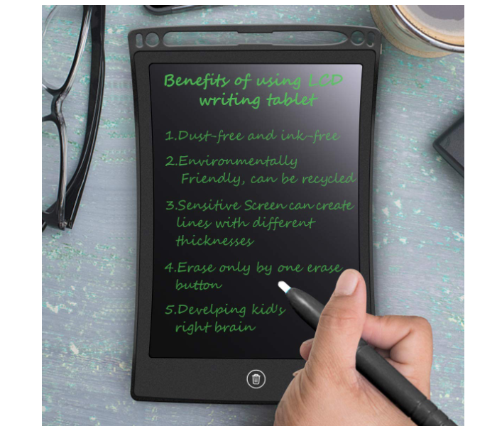 Generics Portable 8.5 Inch LCD Writing Tablet for Kids Pads with Erase Button 3 in UAE