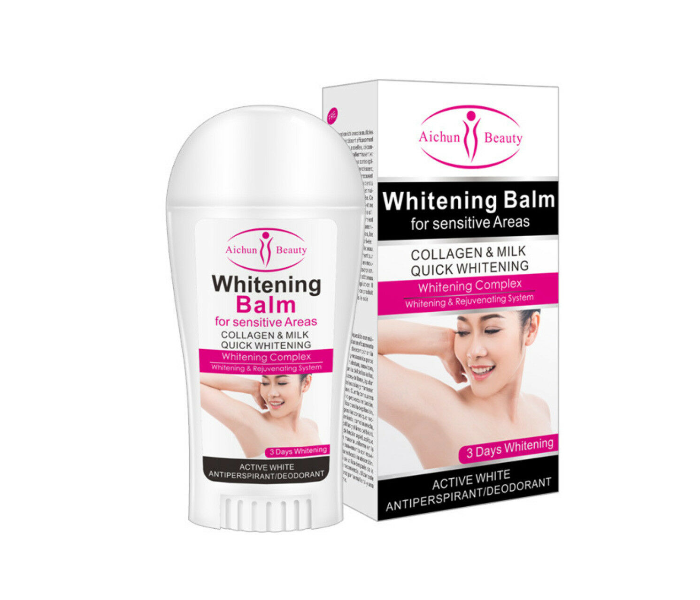 Aichun Beauty AC31872 50ml Whitening Balm For Sensitive Areas Collagen Milk Quick Whitening Active Deodorant 1 in UAE