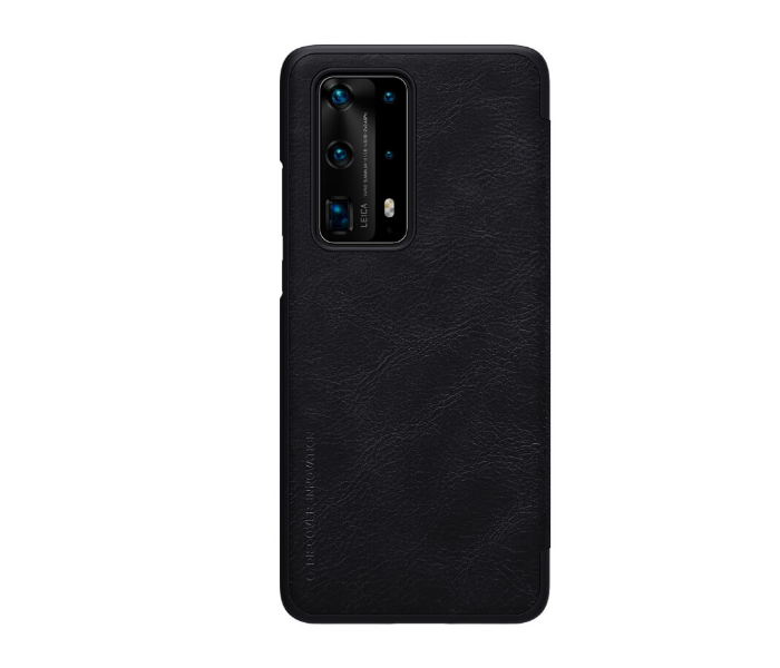 Nillkin QSP40PRO Qin Series Leather Case For Huawei P40 Pro Plus - Black 2 in UAE