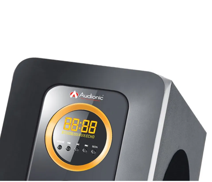 Audionic AD3500PLUS 2.1 Channel Double Knob Speaker - Black 4 in UAE