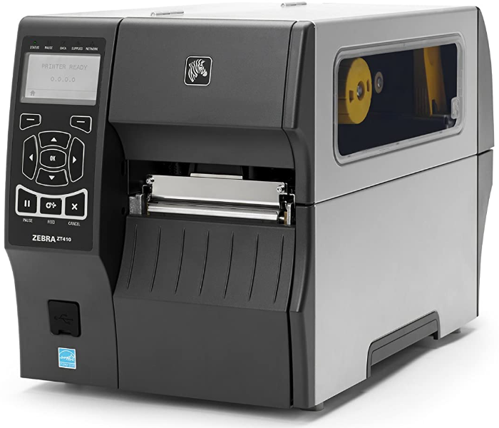 Zebra ZT410 Thermal transfer Printer 4 inch Print Width Usb Black 1 in UAE