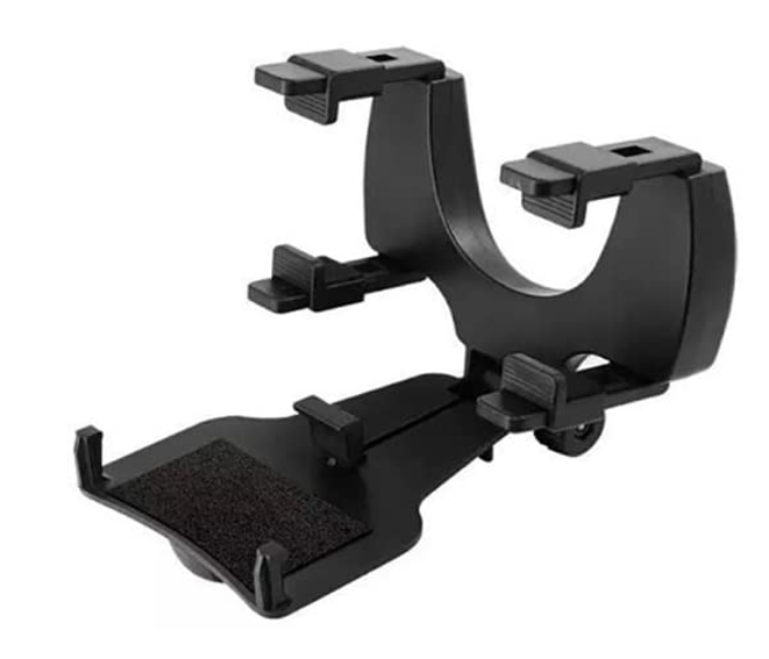 Generics CRM01 Car Rearview Mirror Hanging Holder Mount Stand Cradle Universal 360 Degrees Auto Bracket Holder 3 in UAE