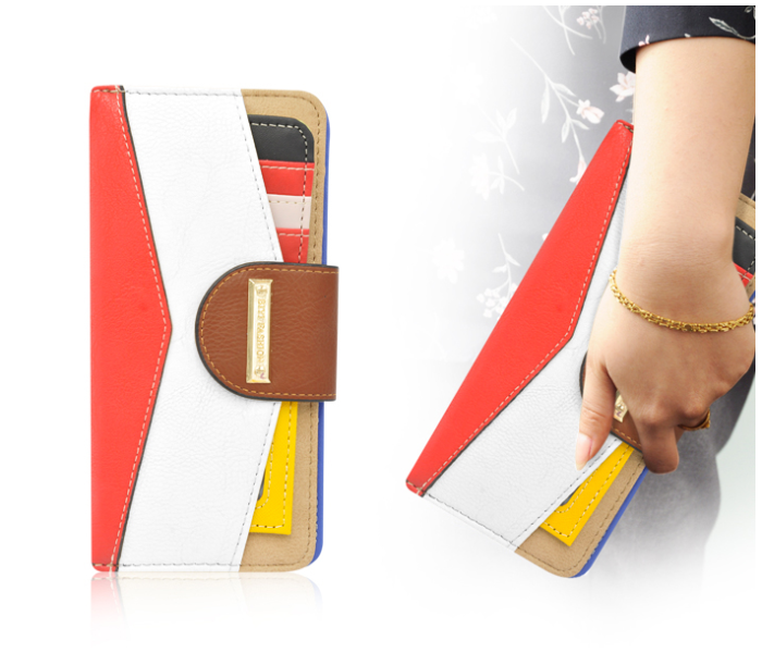 Womens Fashion Leather Wallet BH4633 - White 1 in UAE