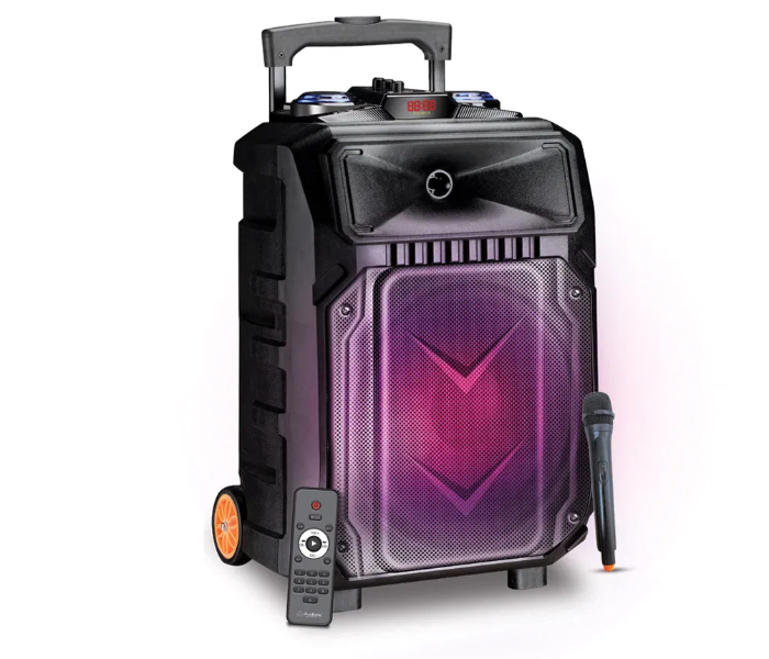 Audionic ROYALSTREETDJ1 Dual Purpose Single Trolley Speaker - Black 1 in UAE