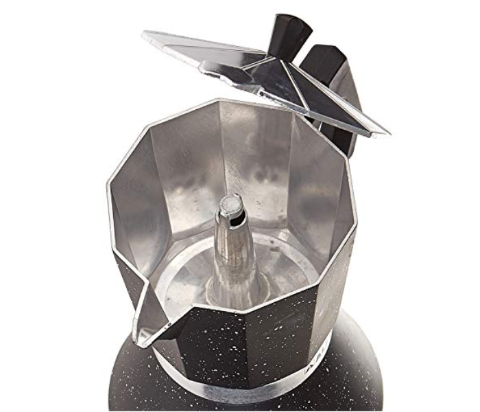 Alza Aluminium Gusto Coffee Maker - 6 Cups 3 in UAE
